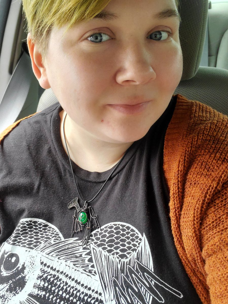 Lyle_the_kid's tweet photo. @washbears_wares the jersey devil  necklace came in and I love him! Thank you so much! He's beautiful! https://t.co/UAK7wPYZ28