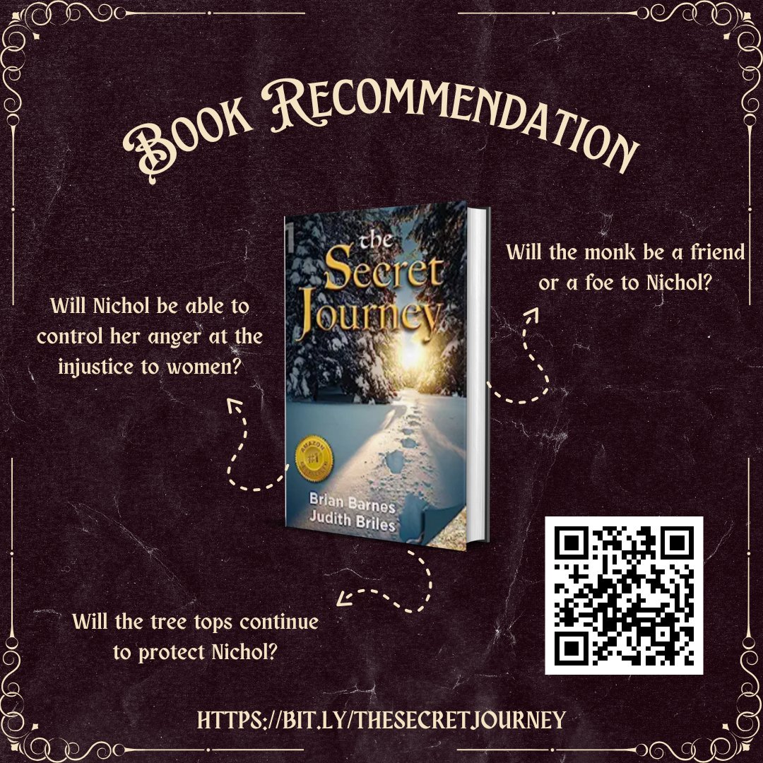 Book 1 of the Harmonie series launched in 2023 - The Secret Journey.

bit.ly/TheSecretJourn…
#HarmonieSeries #BookRecommendation #BooksToRead #MedievalFiction #Novel #FictionReads #BookLovers #ReadingList