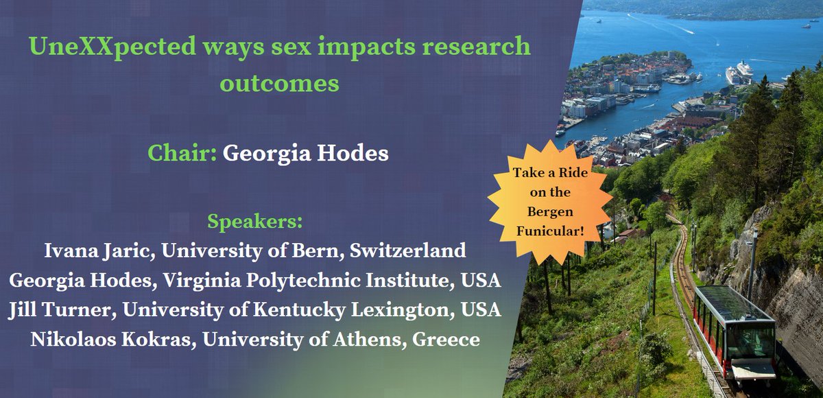 Early bird registration for OSSD24 ends March 15th! Join us in Norway and hear @GeorgiaHodes on uneXXpected ways sex impacts research outcomes ( see what she did there???) with speakers from 🇬🇷🇨🇭🇺🇸