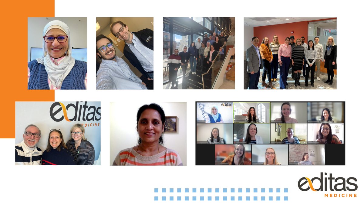 It was great to see so many of our Editors across locations join together in support of the rare disease community on #RareDiseaseDay to help raise awareness of rare diseases and their impact. #rarediseases #geneediting #biotechnology #InsideEditas