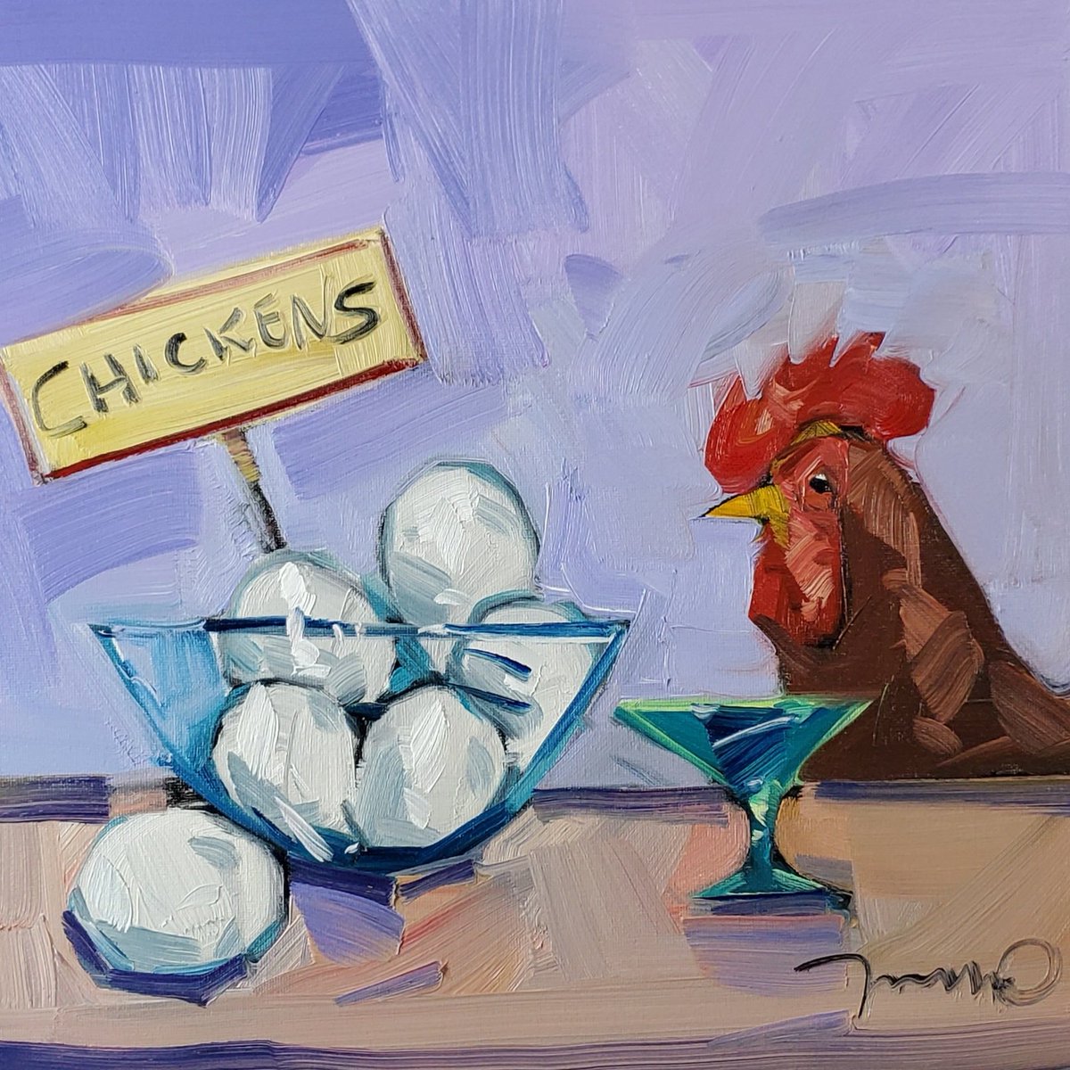 This one is a little relevant. 
#painting