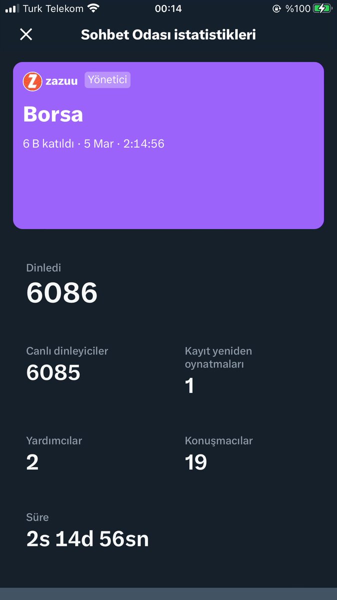 Sohbete katılan arkadaşlara teşekkür ediyorum. Dinleyemeyenler için aşağı kaydı bırakıyorum.