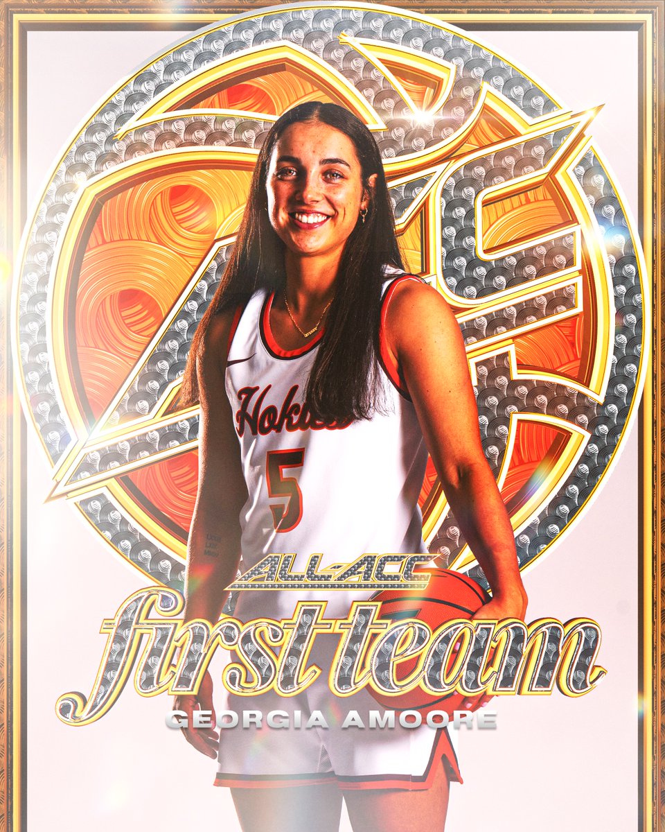 HokiesWBB's tweet image. First Team G 🥇

🤝 Assist leader
🏀 18 ppg.
🔥 Most points in an @accwbb game this year