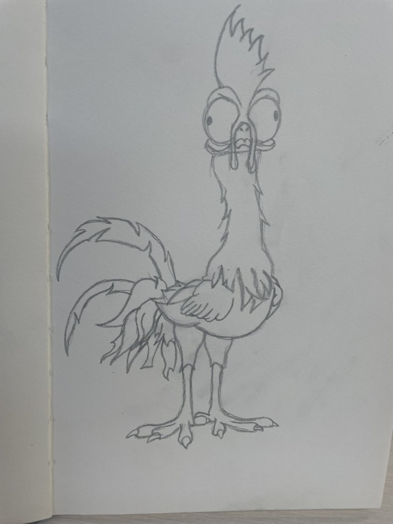 Day 11 - Heihei the rooster

Funny little chicken 😋

#artist #art #drawing #draw #heihei #newzealandartist #nzartist