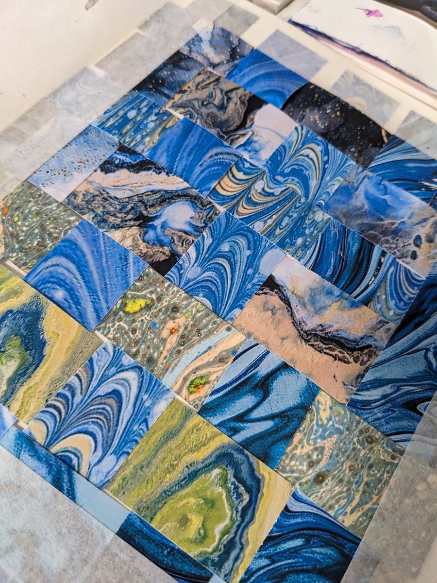 Year One learned to weave using coloured paper, 'under over under over' we said on repeat, as we created our pattern. <a href="/y1pont/">@Y1Pont</a> <a href="/primarypont/">Ponteland Primary</a>