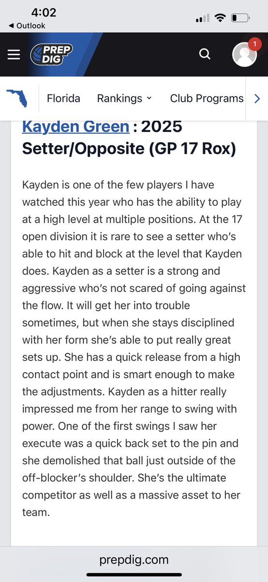 Thank you <a href="/PrepDig/">Prep Dig 🏐</a> for the incredible mention! Looking forward to Big South!