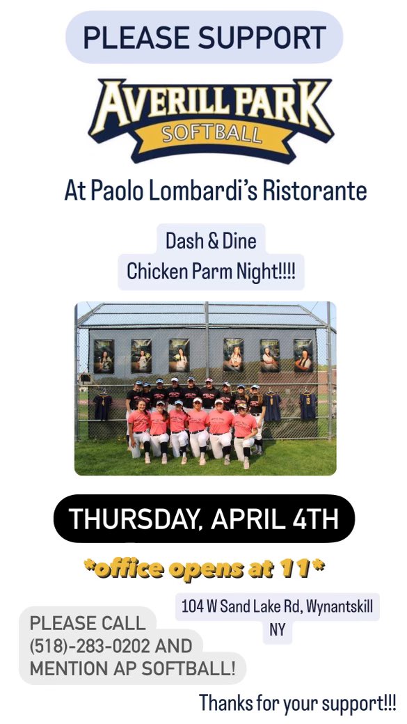 Mark your calendar!