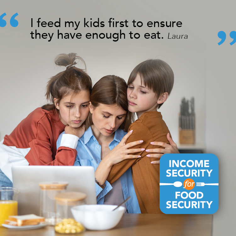 “I feed my kids first to ensure they have enough to eat.” Laura's struggle to feed her kids is not uncommon. 1 in 4 children in Ontario are food insecure. Read Laura's family's story and learn more about how you can #DemandChangeGW at gwpoverty.ca/incomestories/….
