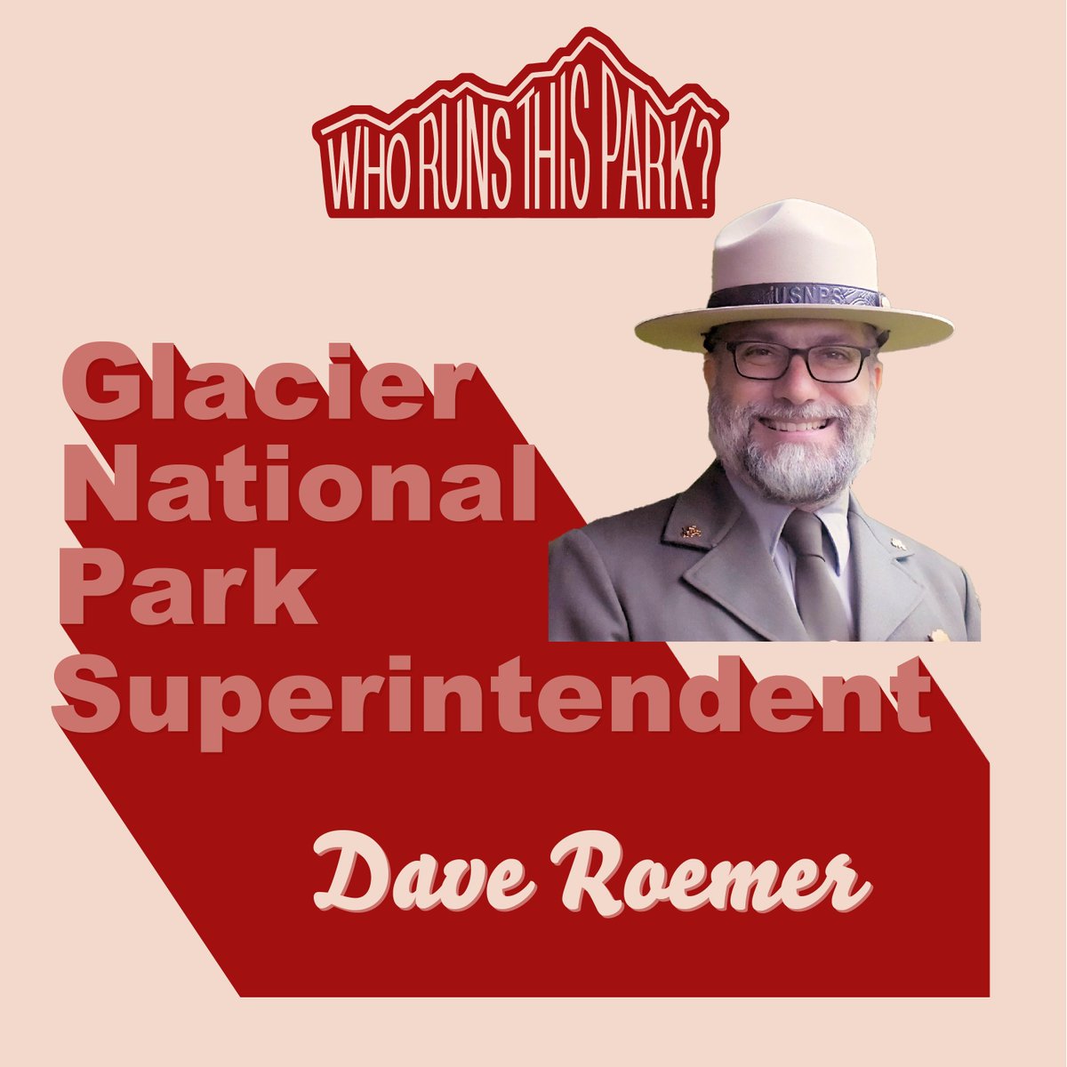 Who Runs This Park is a podcast about park management where host Maddie Pellman interviews National Park Superintendents. Today, Glacier's own Superintendent Dave Roemer is on the show! Check it out and hear Dave and Maddie at linktr.ee/whorunsthispark