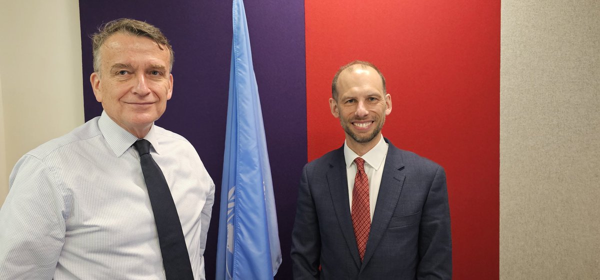 Since becoming Vice-Chair of the Executive Group to Prevent Sexual Harassment in the #UN, I’ve been meeting with UN leaders on this work.

Most recently with @CFSaunders, UN Special Coordinator on #SEA Sexual Exploitation and Abuse.

He shared how he is making a difference.