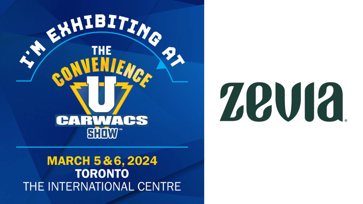 #ConvenienceUCARWACS2024 proudly welcomes <a href="/Zevia/">Zevia</a> as a show exhibitor. Come meet the team live and in person March 5 &amp; 6, 2024 at The International Centre! zevia.com