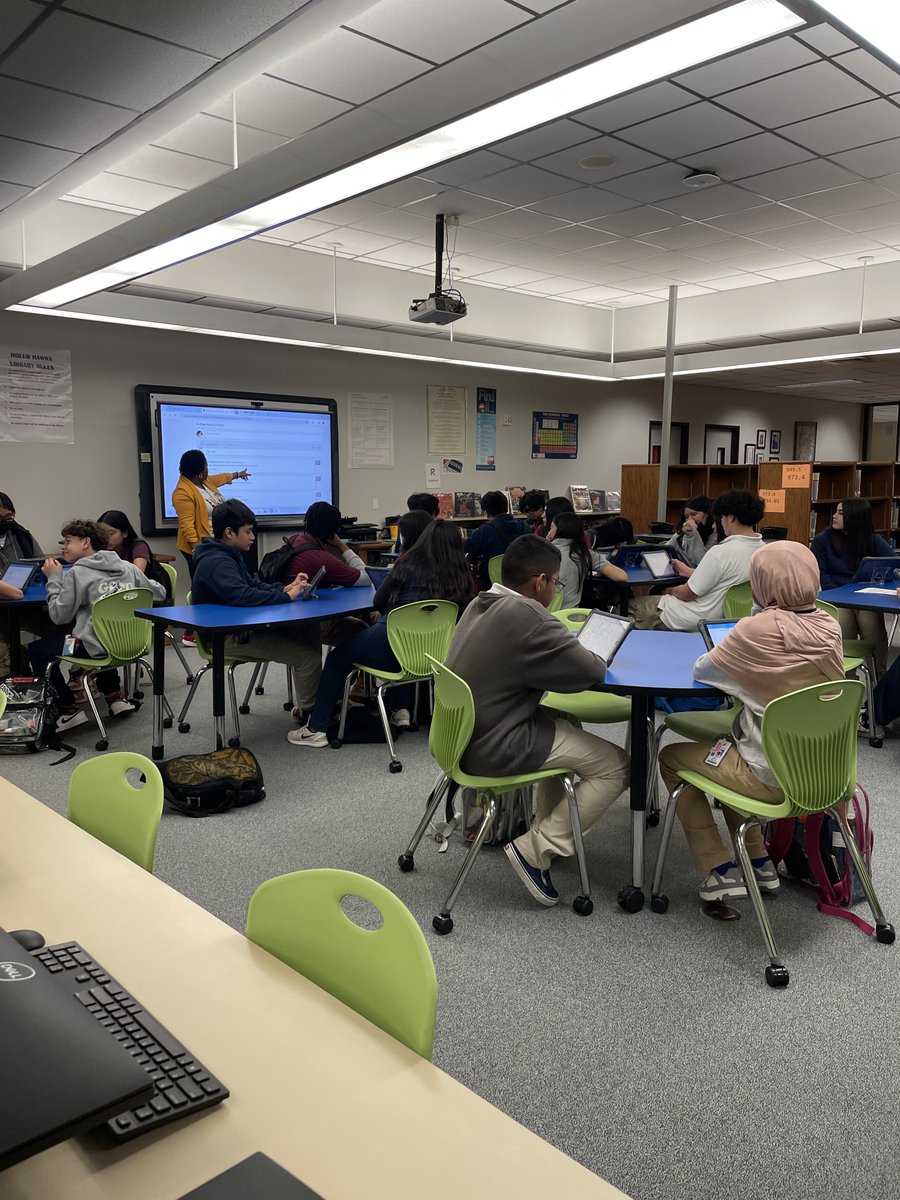 Alief Holub Middle School Library tweet media