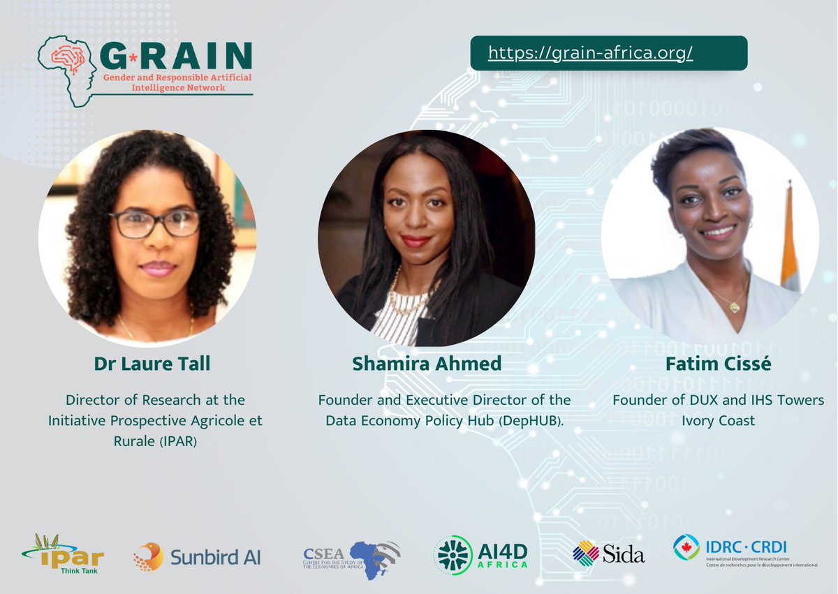 The 2024 edition of the 'SANS ELLES' ranking, which pays tribute to around 100 African women every March, has just been unveiled. Three women working in the field of Artificial Intelligence feature in the ranking. #4IR #AI #IAinAfrica #GenderInclusion #GenderEquality
