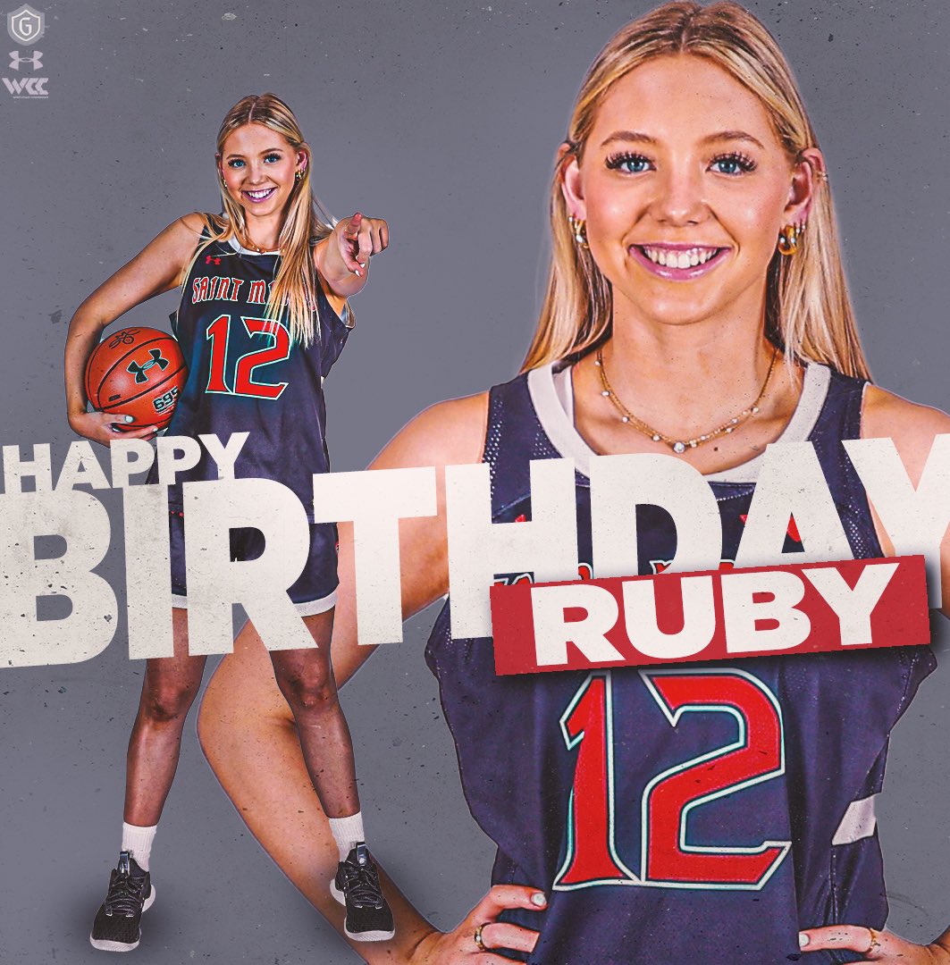 Happy Birthday Ruby!!! We are honored you are a part of the @GaelsWBB Family!!! #gaelsrise #gaelfamily