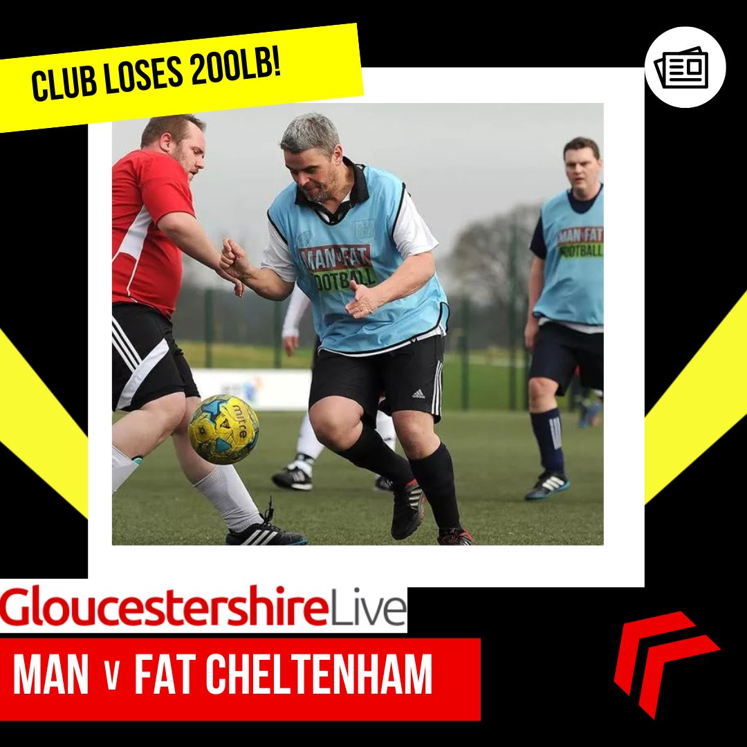 Some more news coverage for MAN v FAT, this time for our Cheltenham club who have lost a whopping 200lbs between them! Read the full story here: gloucestershirelive.co.uk/news/cheltenha…