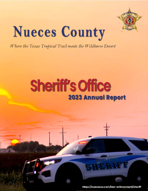 We are very proud to present to you the 2023 Nueces County Sheriff's Office Annual Report: nuecescountytx.seamlessdocs.com/f/20222023Annu…