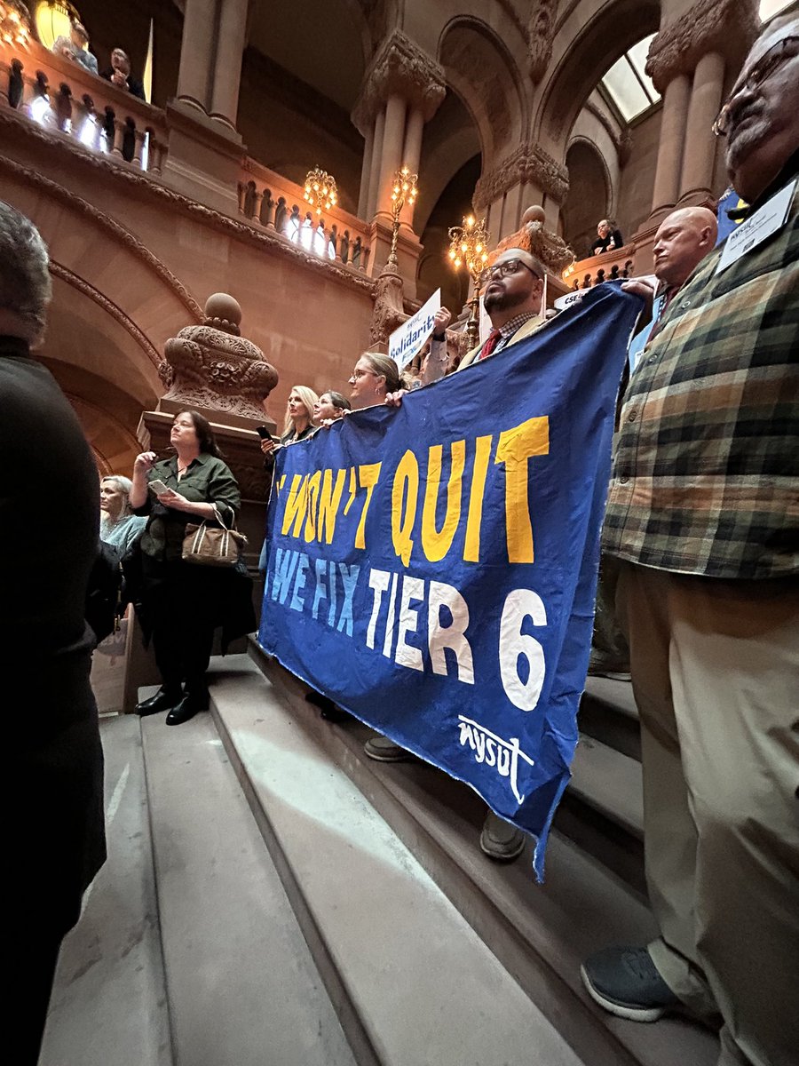 nysut's tweet photo. It’s time to #FixTier6!

#C100 https://t.co/VLeIWuq5ND