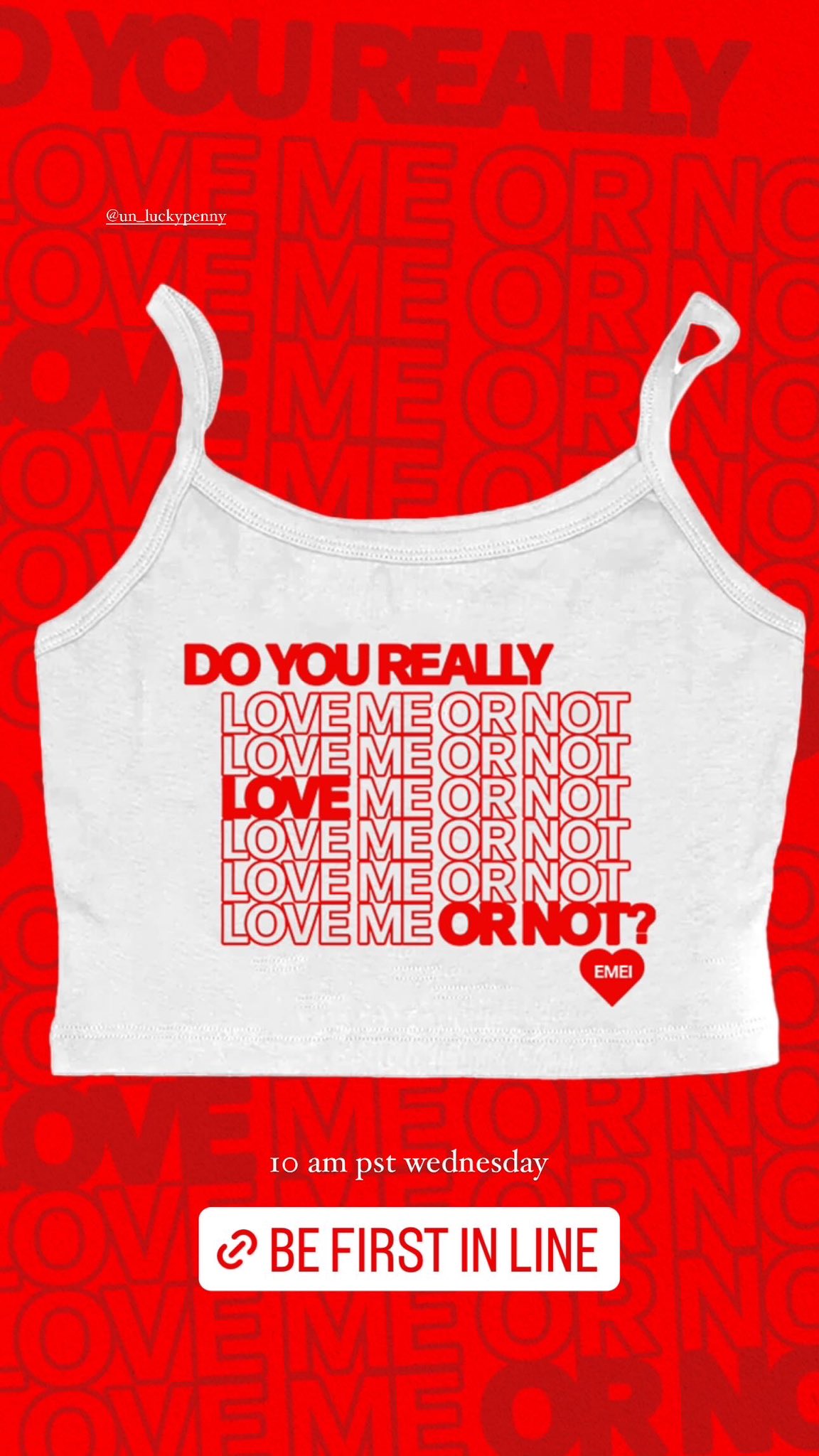 Love Me Love Me Not Tank Love Me Love Me Not Tank