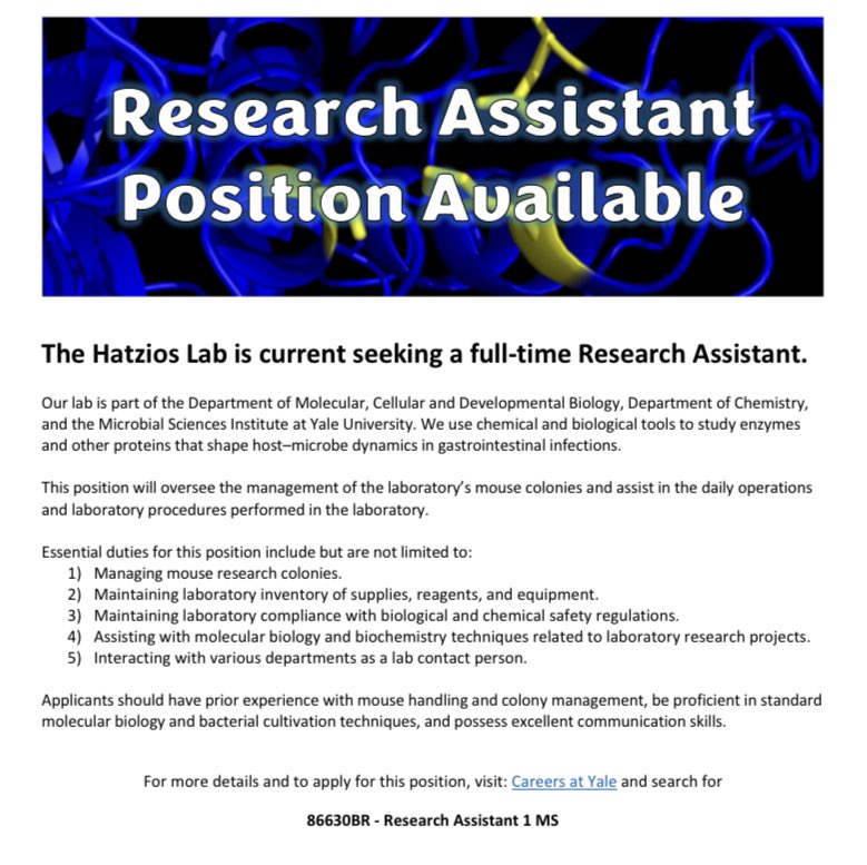 Join our fantastic <a href="/Hatzios_Lab/">Hatzios Lab</a> !!! We want you🤜🤜🤜!!!