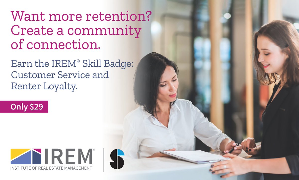 Dive into success with IREM's latest Skill Badge: Managing Single Family Homes. Uncover advanced strategies for budgeting, marketing, leasing, risk management, and more in the SFHs market. Just $99 per member, enroll your entire team. Register today! bit.ly/48Jyg94
