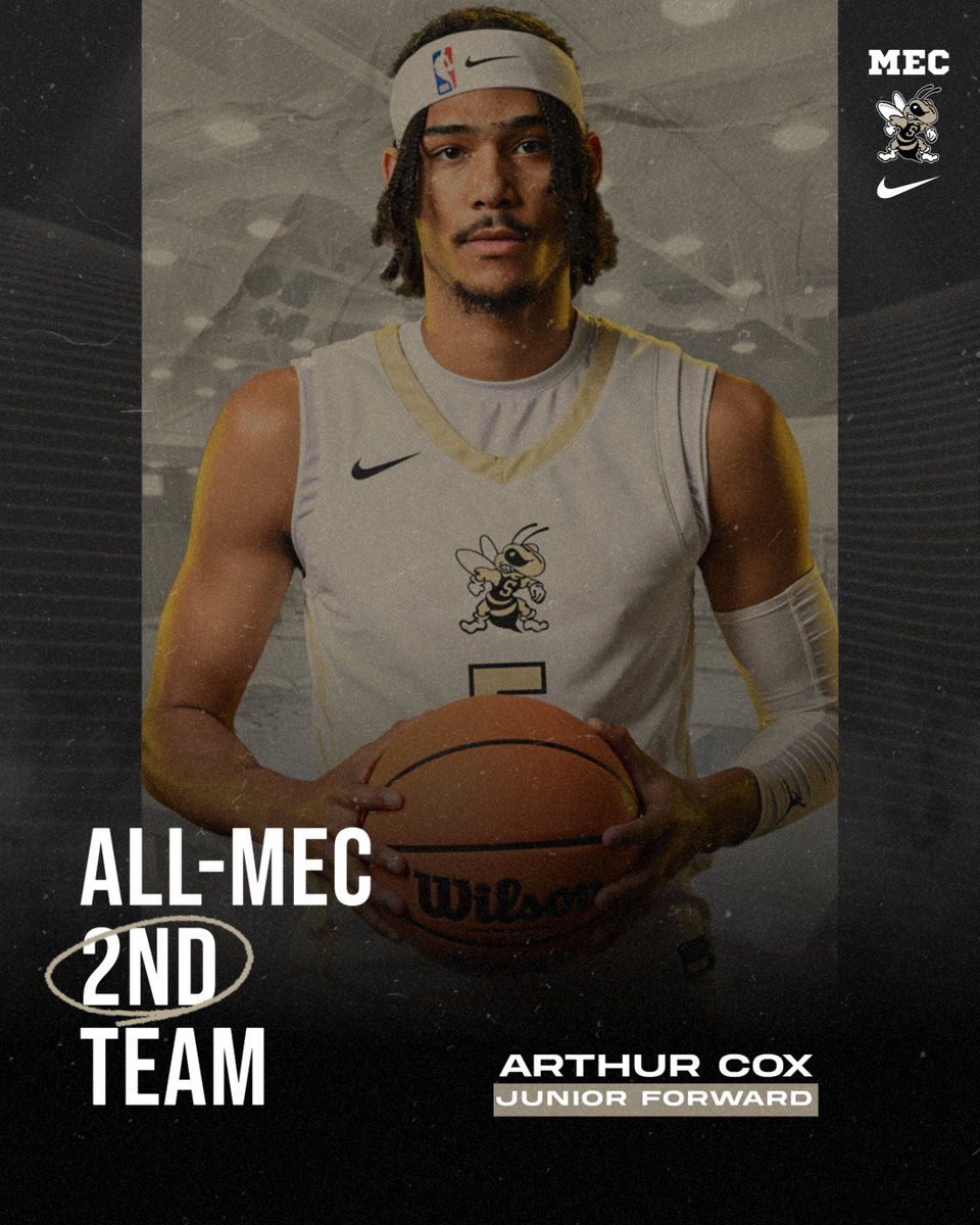 M-🏀 | Congrats to Arthur Cox on his All-MEC Second Team selection!

📰 bit.ly/3wGLGFG

#GoSTATE 🐝