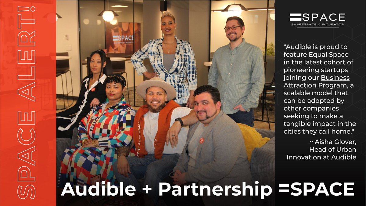 Proud to join @insideaudible's Business Attraction program, driving innovation and diversity in Newark! Let's uplift Black/brown, Latinx, queer, and women founders who are underrepresented in entrepreneurship. Read more by visiting @YahooFinance ✨