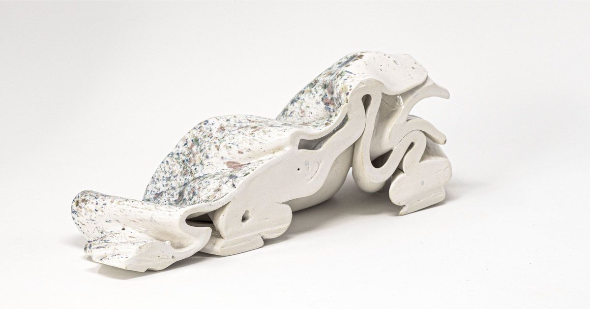 KFArchitecture's tweet image. We got hands-on with clay, creating forms that challenge our understanding of space /structure. It&apos;s a reminder of the role that tactile experimentation plays in our design process. This piece represents the balance — where innovation meets the organic chaos of human imagination.