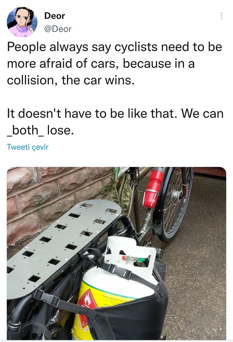 Zoneout_0's tweet photo. @anticarsls Nah see passive hate toward cars is so cringe, if you want to express your hatred with a passion, do it like this https://t.co/5118XLbaI8