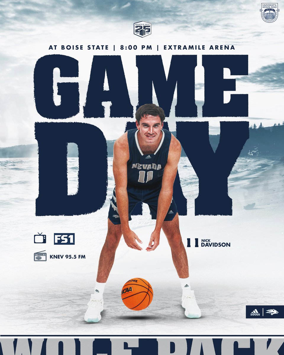 𝐆𝐀𝐌𝐄𝐃𝐀𝐘 in Boise! Battling with the Broncos tonight!

📍 | Boise, Idaho
🆚 | Boise State
⏰ | 8 PM (PT)
🏟️ | ExtraMile Arena
📺 | FS1
📻 | KNEV 95.5 FM/The Varsity Network

#BattleBorn | #PackParty