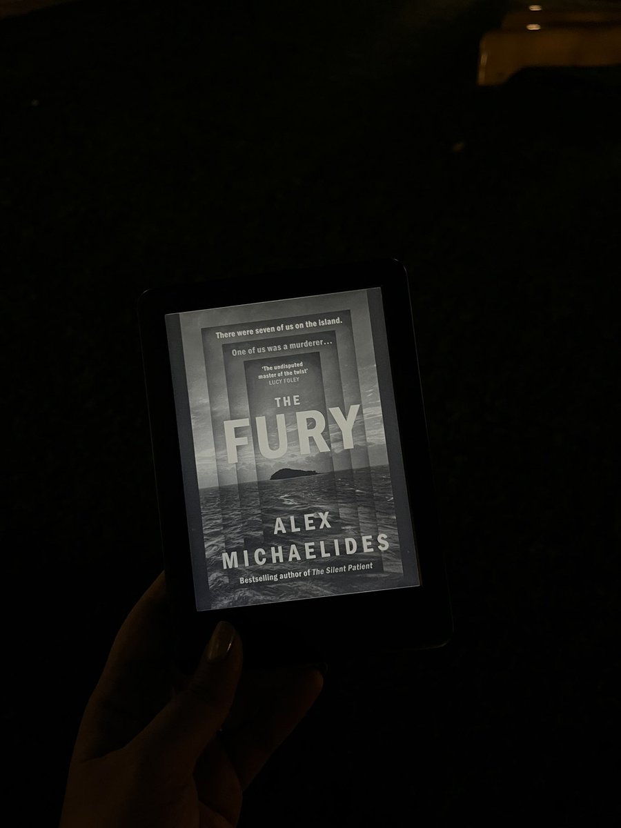 Started a new book, thanks to #instagramdown 📕 The Fury by @AlexMichaelides