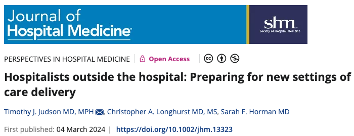 Tim Judson (@timjudson) on Twitter photo Hospitalists, prepare to lead the acute and transitional care delivery of the future: doi.org/10.1002/jhm.13… <a href="/CALonghurst/">Christopher A. Longhurst, MD</a> <a href="/Sarah_Horman_MD/">Sarah_Horman MD</a> <a href="/UCSFDHM/">UCSFHospitalMedicine</a> <a href="/UCSF/">UC San Francisco</a> Hospitalists, prepare to lead the acute and transitional care delivery of the future: doi.org/10.1002/jhm.13… <a href="/CALonghurst/">Christopher A. Longhurst, MD</a> <a href="/Sarah_Horman_MD/">Sarah_Horman MD</a> <a href="/UCSFDHM/">UCSFHospitalMedicine</a> <a href="/UCSF/">UC San Francisco</a>