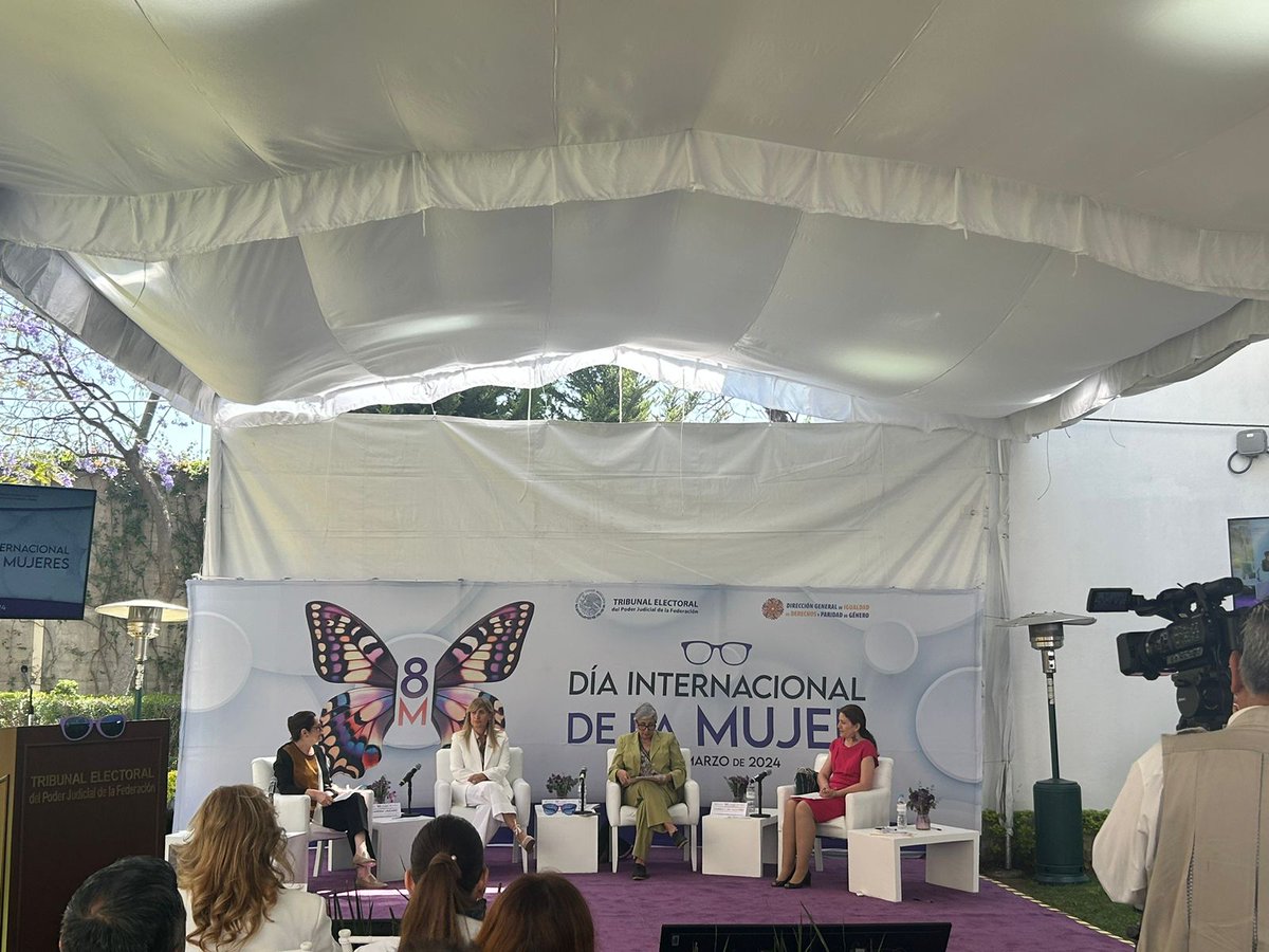Inicia el Panel 1 Derechos de las mujeres en acción bajo una perspectiva de género (1975a la fecha) en <a href="/TEPJF_informa/">Tribunal Electoral del PJF</a>