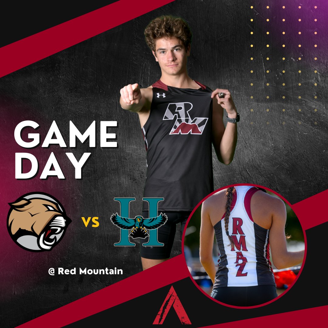 RMAthletics's tweet image. Busy day at @RMAthletics Tuesday. @RMTrack_Field takes on Highland, @RMGirlsTennis1 takes on Desert Vista, @RMHSBaseball battles Highland, @RedMtnBoysVB tackles Queen Creek today. #LetsGo