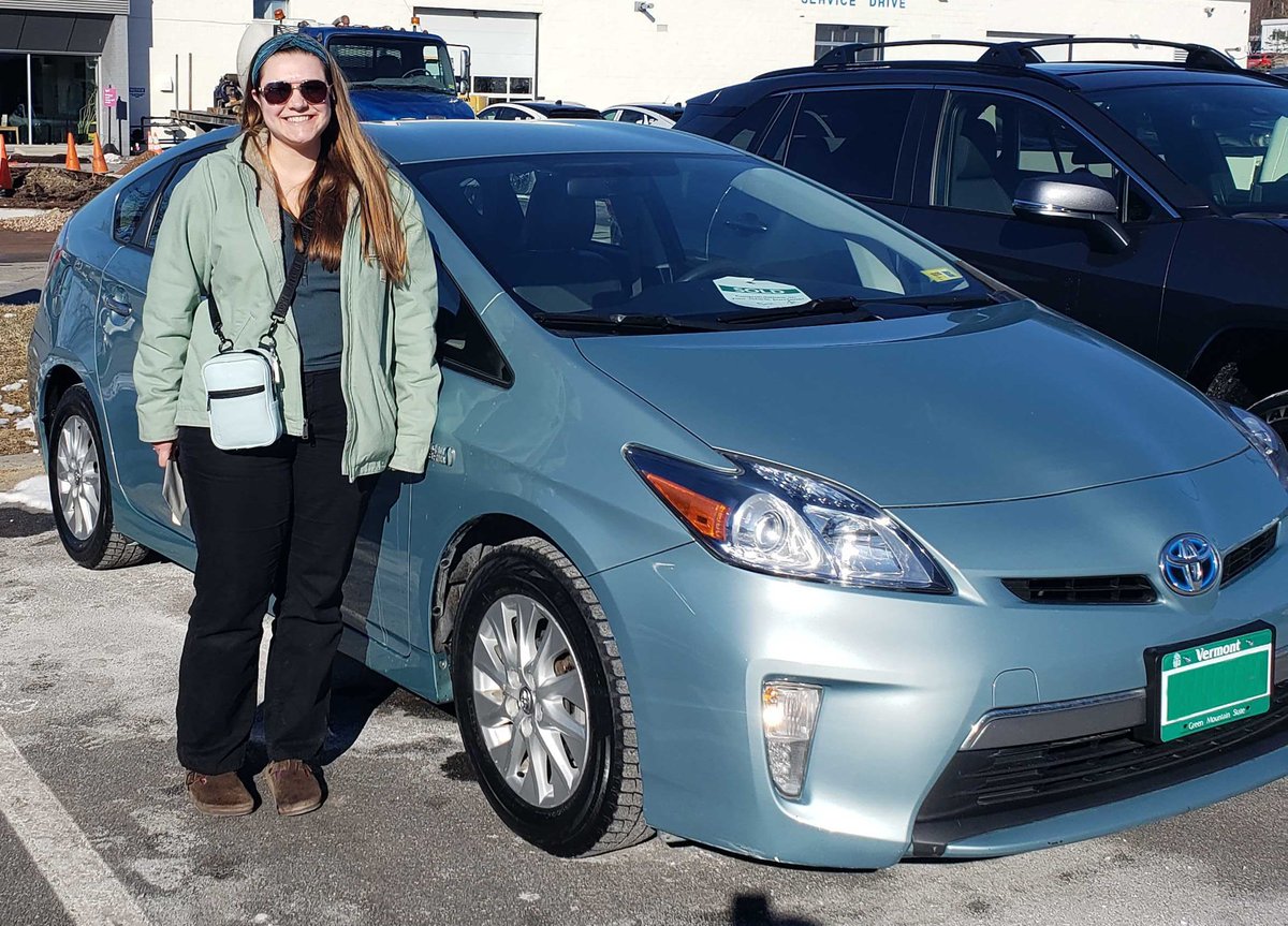 HeritageToyota's tweet photo. Happy #NewCarDay to Sam! She was beaming with excitement as she got ready to take home the new @Toyota Prius Prime she picked out with Frankie Candido - Congrats!
Learn more about Frankie & check out his reviews @DealerRater: https://t.co/XBEo8x1XPA
#Toyota #LetsGoPlaces #HTeam https://t.co/Sj3IlIi4tn