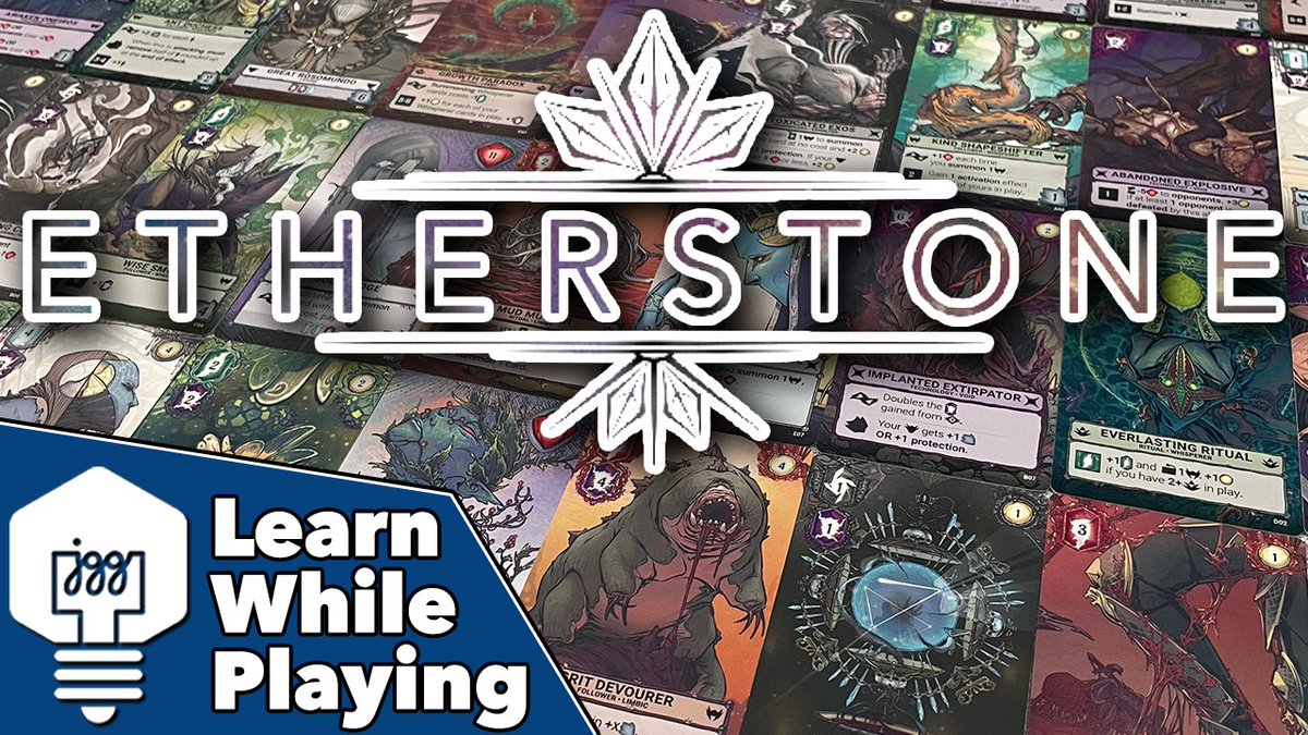 It's time to learn Etherstone while actually playing it! Check it out here -> youtu.be/c1-VoxiVYuw