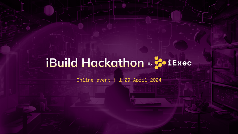 iEx_ec's tweet photo. 🏆 Devs, don't miss your chance to win $18,000 in prizes at the iBuild Hackathon, running online throughout April.
🗓️Join our presentation on Thursday, March 7th 5pm (GMT+1) to get tips on how to maximize your chances!
Find out more on Thursday! ⤵️
https://t.co/ZhbVm86x6X https://t.co/EFeaP6bnkH