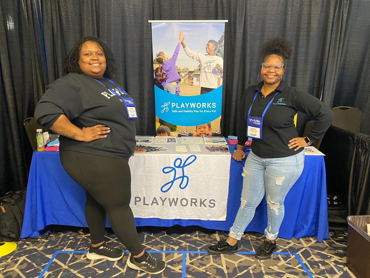 PlayworksMI's tweet photo. We had such a great time at the mPARKS conference! What a great way to share about our organization and learn about others!

#playworks #playworksforeverykid https://t.co/sx8LsQJ4m8