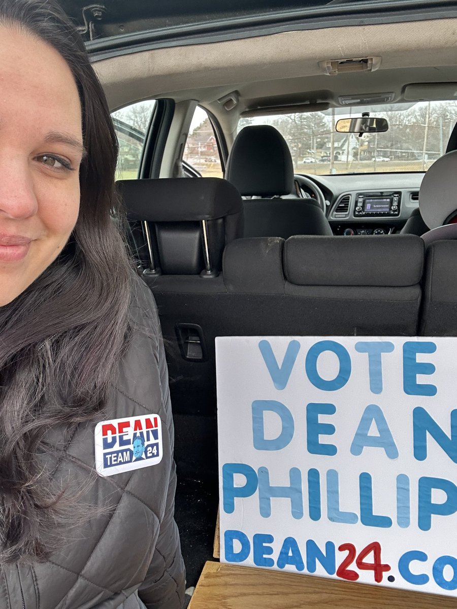 missinu2010's tweet photo. This is how I plan to spend my day! Making sure voters are educated on ALL their options prior to casting their vote :) so far I've talked to 8 people who have said “im voting for dean he's the only acceptable dem on the ballot!” https://t.co/9E3Eb16rE7