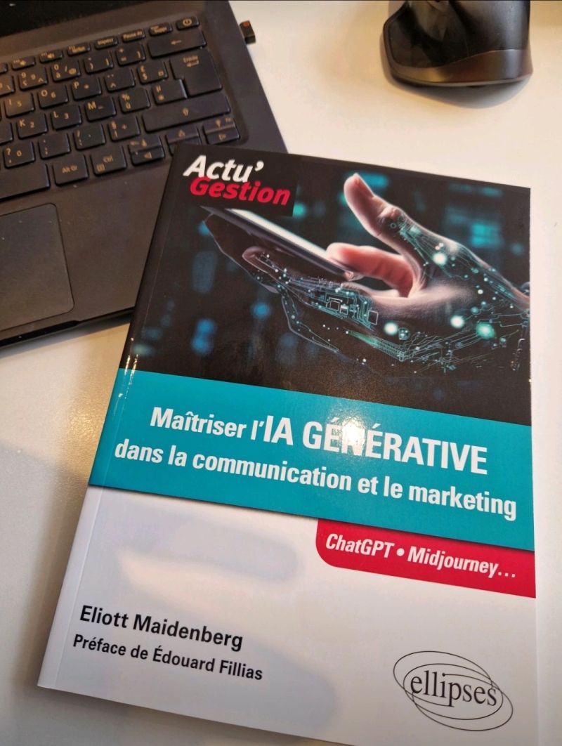 JIN France (@jin_livefr) on Twitter photo Tout ce qu'il faut savoir sur l'#IA générative dans un livre 📚
Eliott Maidenberg, Directeur de la Stratégie chez JIN, publie aujourd'hui le guide "Maîtriser l'IA générative dans la communication et le marketing" aux <a href="/Ellipses_Off/">Éditions Ellipses</a> !
En savoir plus 👇
editions-ellipses.fr/accueil/15273-… Tout ce qu'il faut savoir sur l'#IA générative dans un livre 📚
Eliott Maidenberg, Directeur de la Stratégie chez JIN, publie aujourd'hui le guide "Maîtriser l'IA générative dans la communication et le marketing" aux <a href="/Ellipses_Off/">Éditions Ellipses</a> !
En savoir plus 👇
editions-ellipses.fr/accueil/15273-…