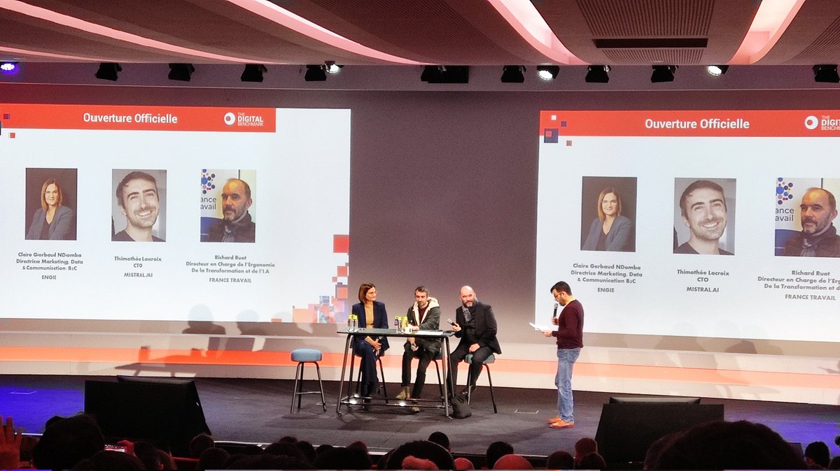 H_Cado's tweet photo. Ça y est le Digital Benchmark - Chantilly est lancé avec une plénière #IA pourquoi, pour quoi, pour qui ? Les nouvelles opportunités pour les #marketers https://t.co/7X4N4uP4kf