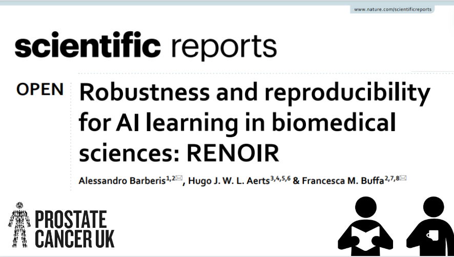 🧠 AI has a growing role in cancer research, but AI studies can lack reproducibility and generalisation

A <a href="/ProstateUK/">Prostate Cancer UK</a>-funded team from <a href="/UniofOxford/">University of Oxford</a> led by <a href="/BuffaFrancesca/">Francesca Buffa</a> have developed a new platform to address these problems

Grab a ☕ and read: bit.ly/3ItjBEg