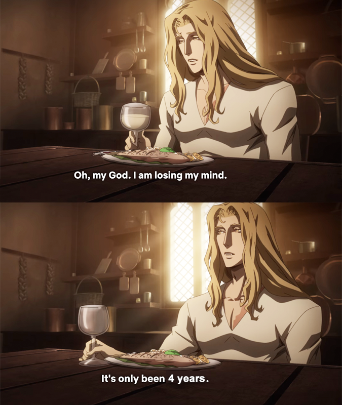 Castlevania season 3 was released 4 years ago today