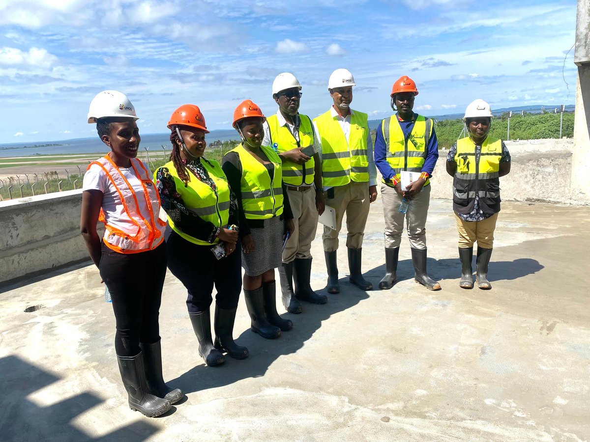 We had a site visit to Entebbe International Airport Free Zone with a team from Uganda National Oil Company (@UNOC_UG) whom we engaged on areas of collaboration in the development of Free Zones/Special Economic Zones Scheme for export led Industrialisation.