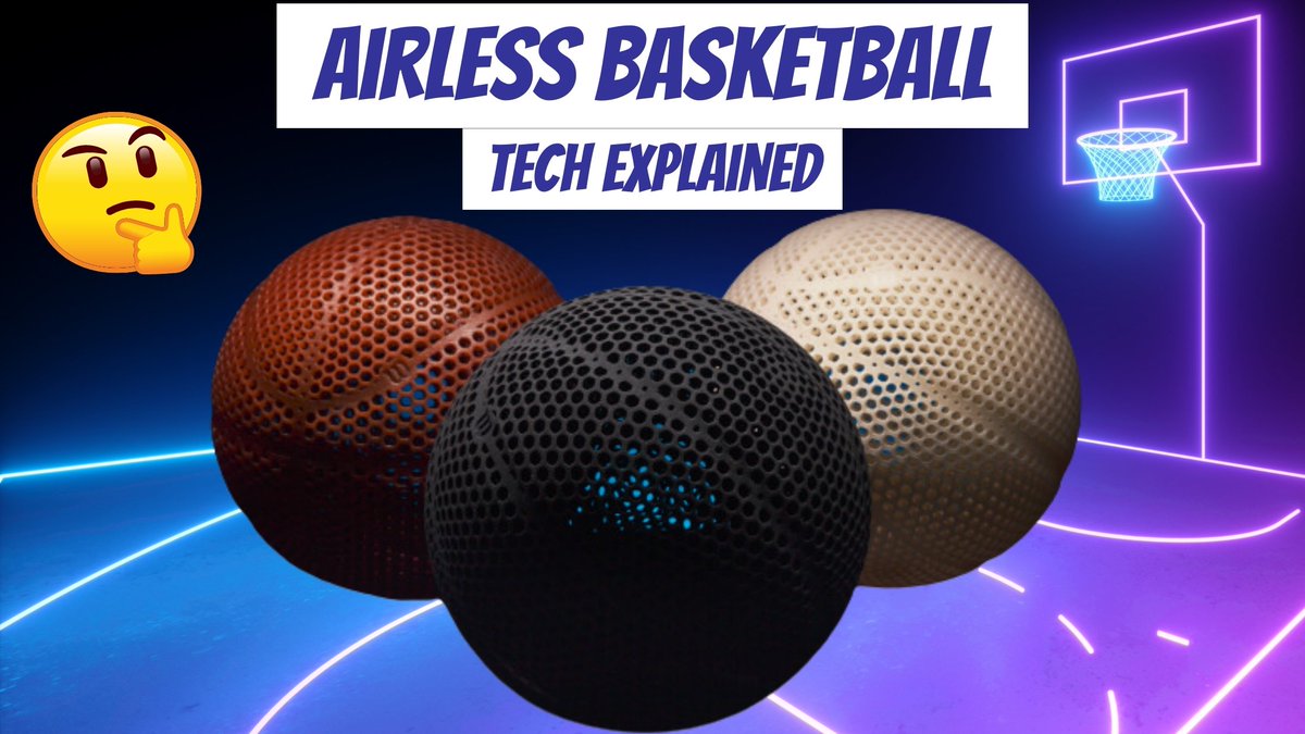 Airless Basketball: Tech Explained 🏀 @WilsonBasktball
Watch Full Video to Know More!!
youtube.com/watch?v=wY29sm…

Follow @AlgorithmLive for Latest Tech & Unique Gadgets!!

#WilsonBasketball #AirlessGen1 #basketball #3DPrinting