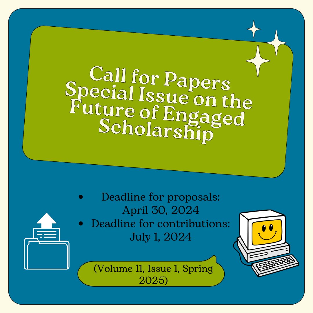 Engaged Scholar Journal tweet media