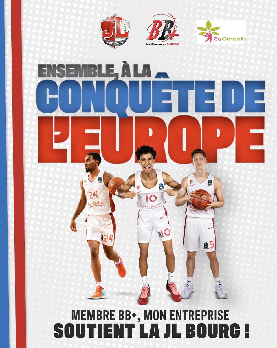 Depuis 7 ans maintenant <a href="/3aconseils/">Emmanuel Maquet</a> <a href="/Alfa3a_Asso/">Alfa3a</a> et la <a href="/MifeAin/">Mife de l'Ain</a>  sont des partenaires de la JL Bourg et de leur club affaires … 

Nous vous souhaitons le meilleur pour les jours à venir … 🤞💪
#ensemblealaconquetedeleurope