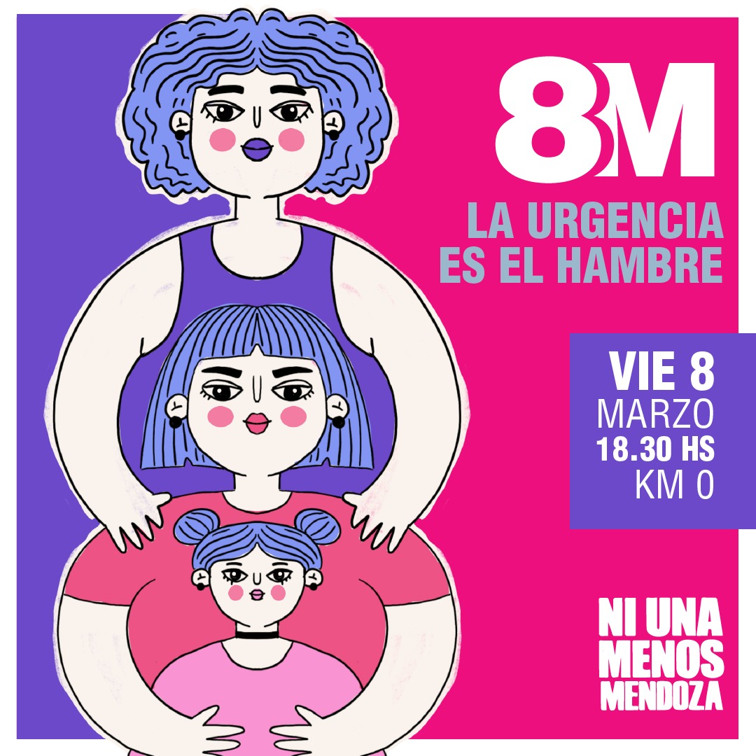 𝘿Í𝘼 𝙄𝙉𝙏𝙀𝙍𝙉𝘼𝘾𝙄𝙊𝙉𝘼𝙇 𝘿𝙀 𝙇𝘼𝙎 𝙈𝙐𝙅𝙀𝙍𝙀𝙎 𝙏𝙍𝘼𝘽𝘼𝙅𝘼𝘿𝙊𝙍𝘼𝙎 💜

Este #8M marchamos por nuestros derechos laborales ✊🏻

𝗟𝗔 𝗨𝗥𝗚𝗘𝗡𝗖𝗜𝗔 𝗘𝗦 𝗘𝗟 𝗛𝗔𝗠𝗕𝗥𝗘.

Este viernes nos vemos en las calles.

Ilustración <a href="/EleVisciglio/">Ele Visciglio</a>
<a href="/GordaLinea/">Línea Gorda</a>
#niunamenos