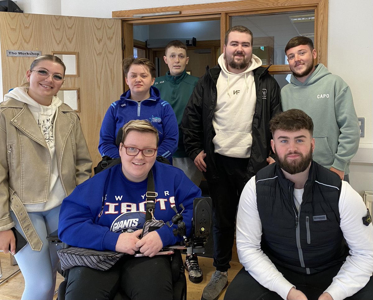 Great to catch up with some of our @YouthActionNI Certificate students to hear how they are getting on - ‘the certificate is a great stepping stone back into education…the tutors are very supportive’