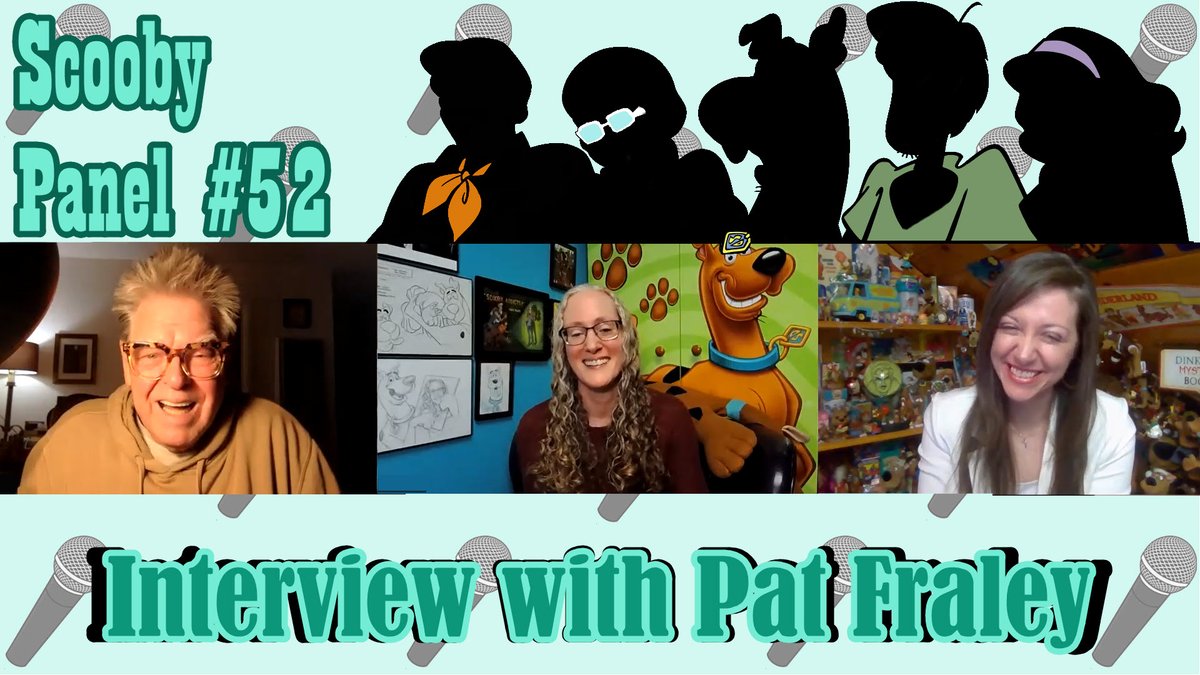 1 year ago today, we released our interview with Pat Fraley! He had us laughing with his stories and voices. Check it out! #YouTube: youtu.be/TMW7L-2_qOg #Podcast: scoobypanel.com/1818480/123755… #ScoobyDoo #PatFraley #Interview