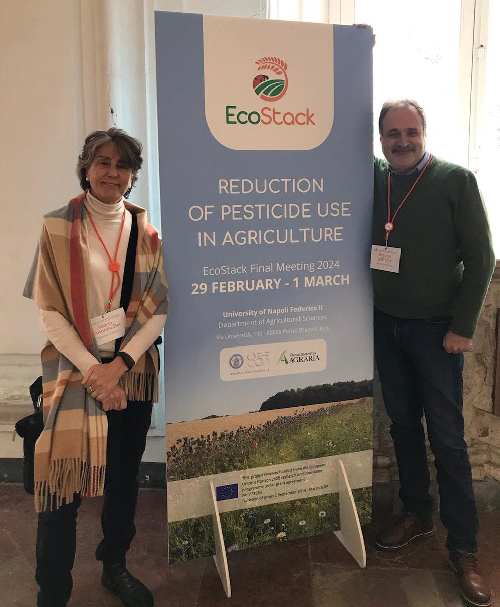 Baltasar and Yolanda finished up their cool project for the EU by talking about their study on how plant bug fighters (nematodes) can be controlled
with Bt. It was the last meeting of the EcoStack project in Naples, like the grand finale of the project! 🌱🔬🎉